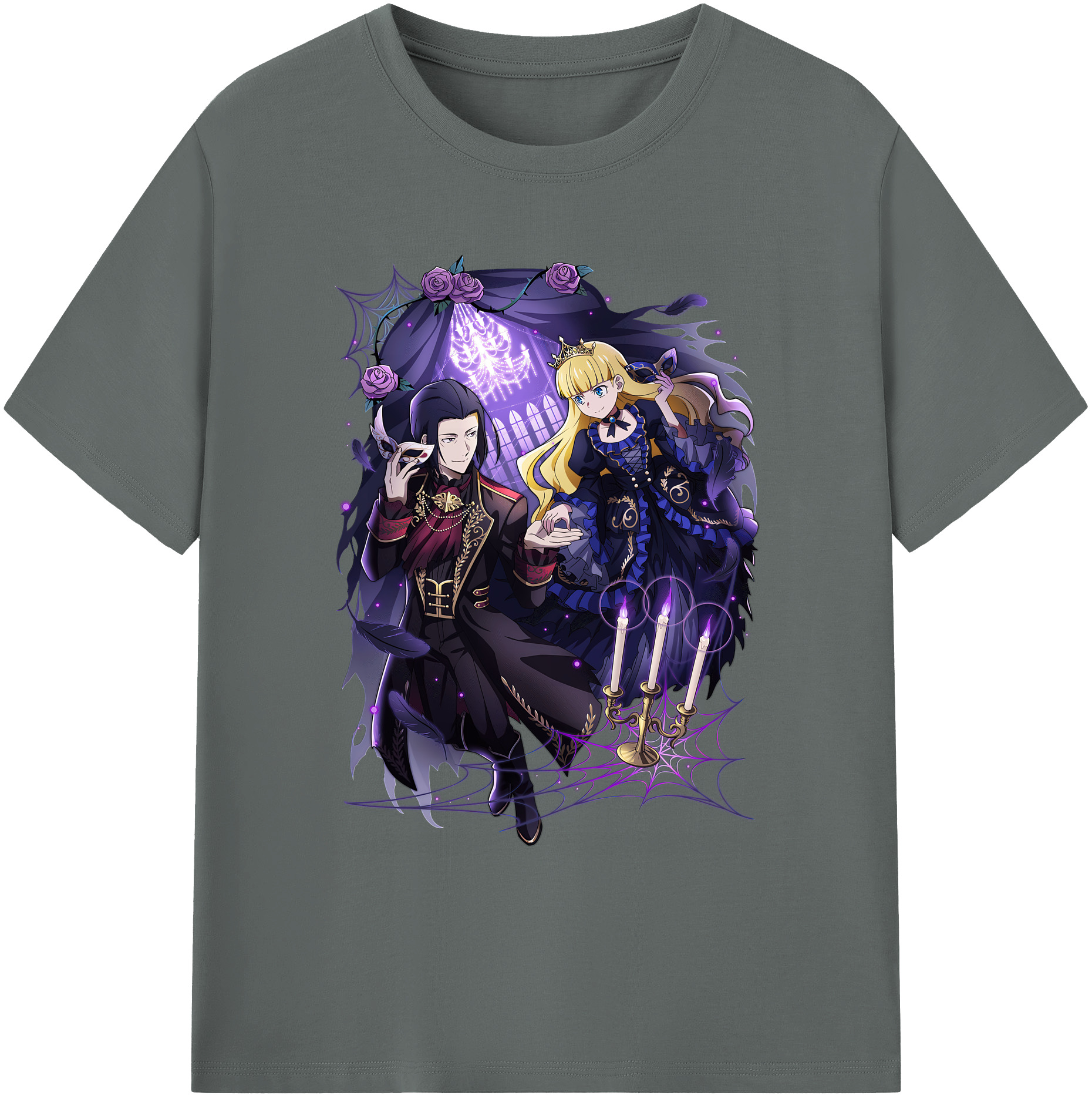 （画像用） 文豪ストレイドッグス Bungo Stray Dogs 綿100％ メンズ半袖Tシャツ｜肌触りやわらか＆通気性
